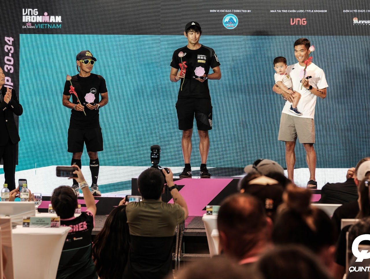 IRONMAN Vietnam 分組頒獎台